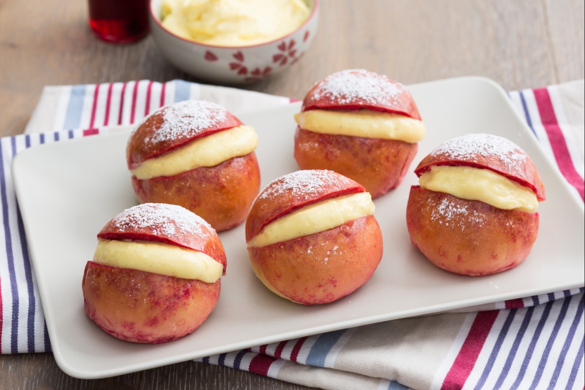 Bocche de loup à la crème