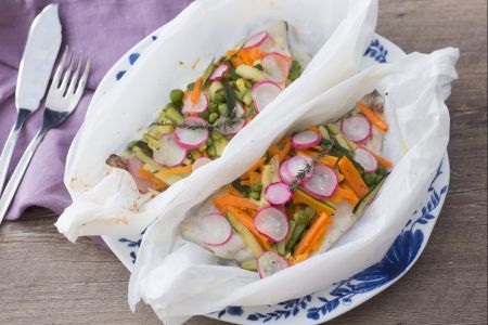 Filet de dorade en papillote