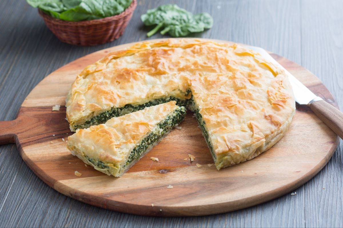 Burek aux épinards et ricotta