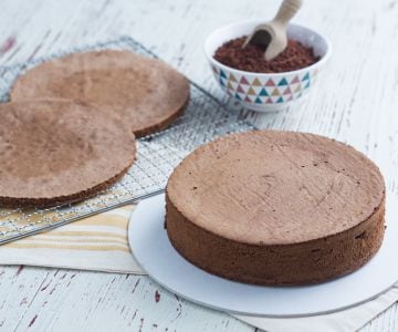 Génoise au cacao