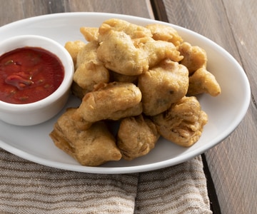 Artichauts frits en beignet