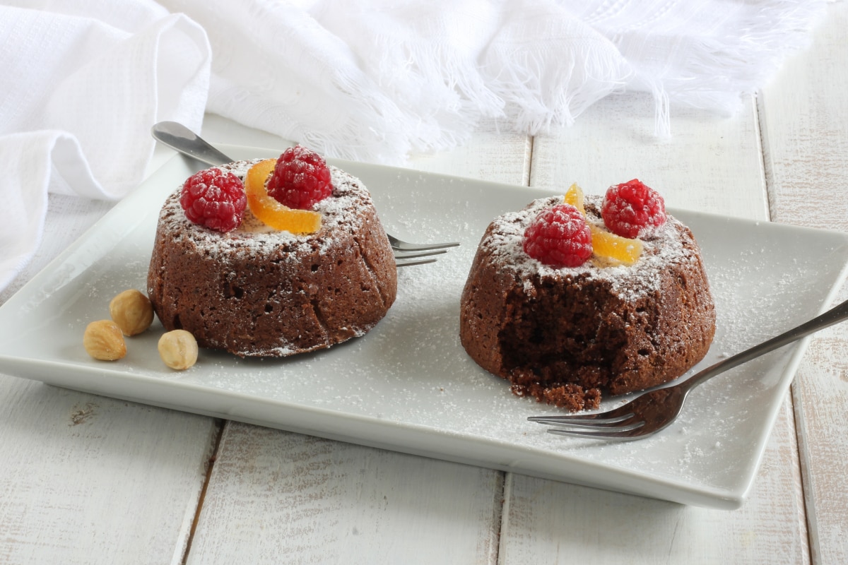 Mini caprese aux noisettes