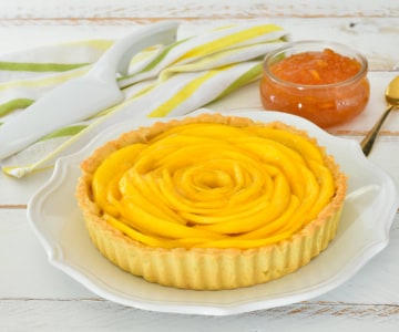 Tarte aux oranges et mangue