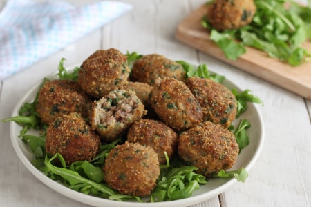 Boulettes de roquette