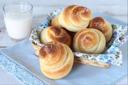 Pains sucrés au lait de coco