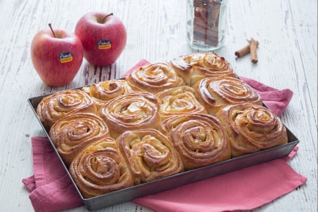 Cinnamon roll aux pommes