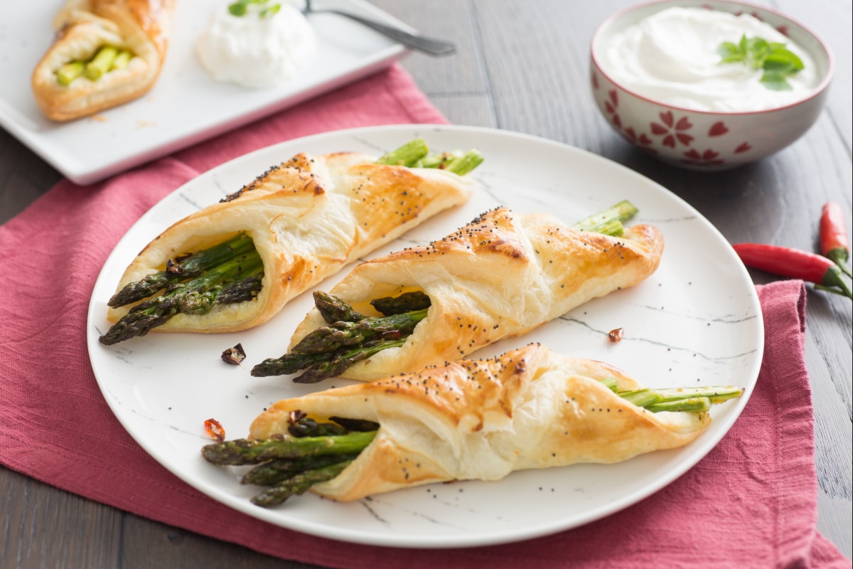 Paniers aux asperges