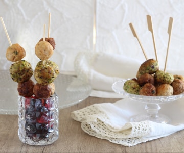 Boulettes tricolores