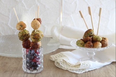 Boulettes tricolores