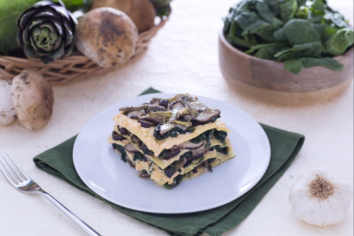 Lasagnes aux 5 légumes