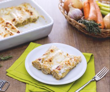Cannelloni farcis à la viande à l'Ombrie