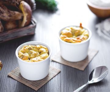 Soufflé aux champignons