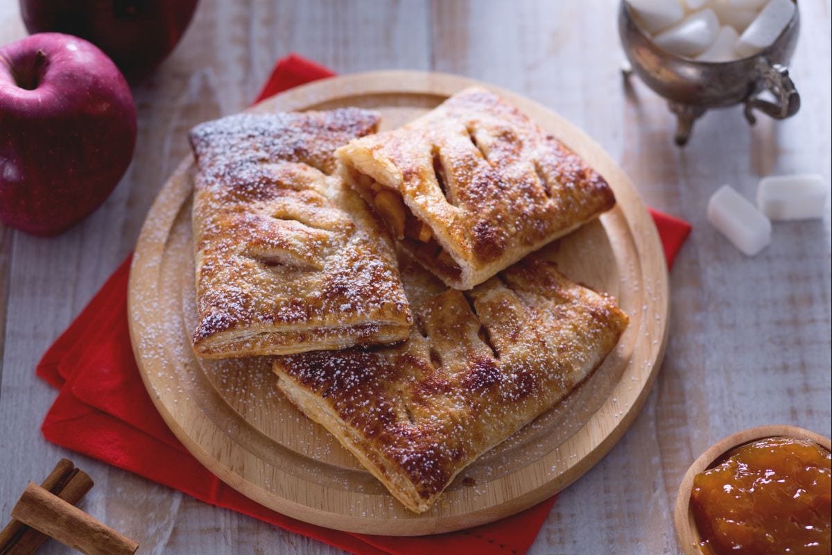 Feuilletés au cœur de pomme