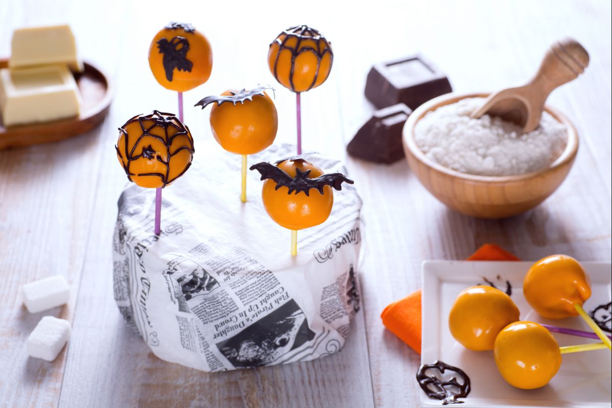 Cake pops d'Halloween