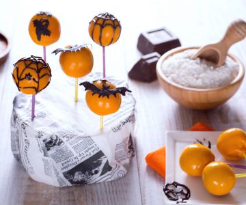 Cake pops d'Halloween