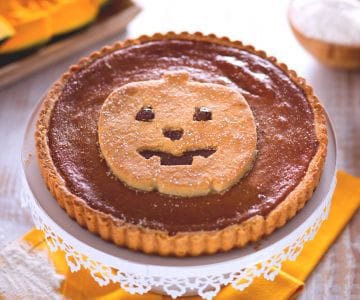Tarte à la citrouille et lait concentré