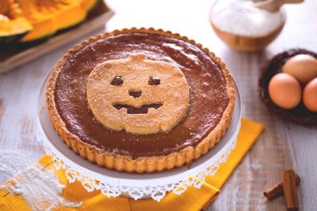 Tarte à la citrouille et lait concentré
