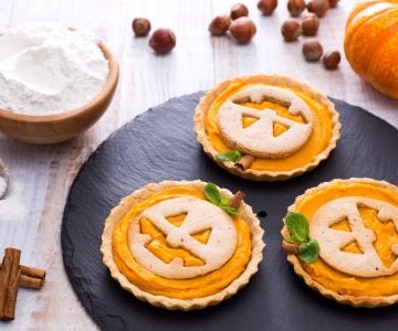 Tartelettes sucrées Jack O' Lantern