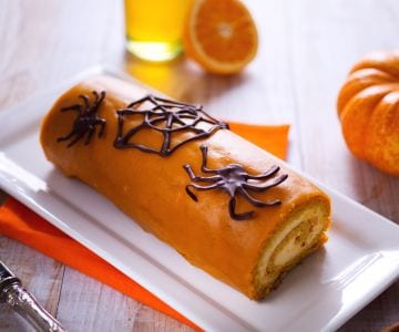 Roulé sucré d'Halloween