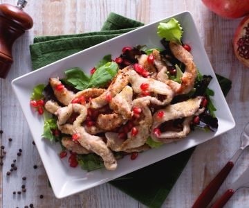 Lanières de poulet à la grenade
