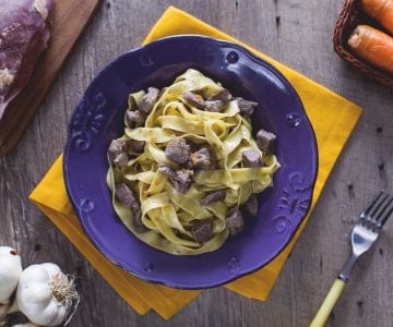Tagliatelle au canard