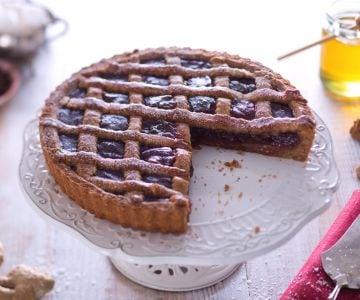 Tarte épicée à la confiture de fraises