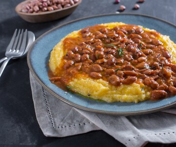 Polenta et haricots