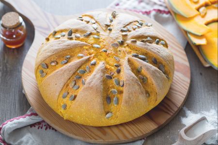 Pain à la citrouille