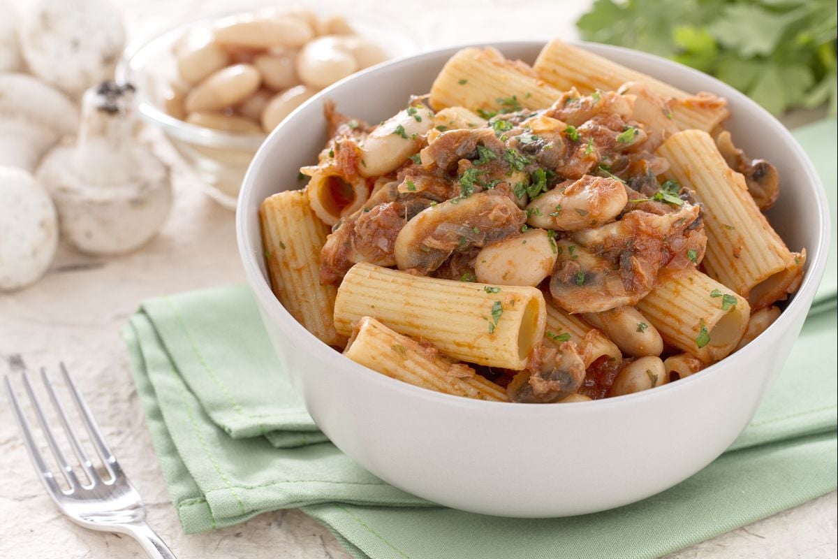 Rigatoni terre et mer