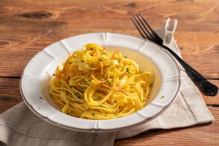Tagliatelles à l'orange