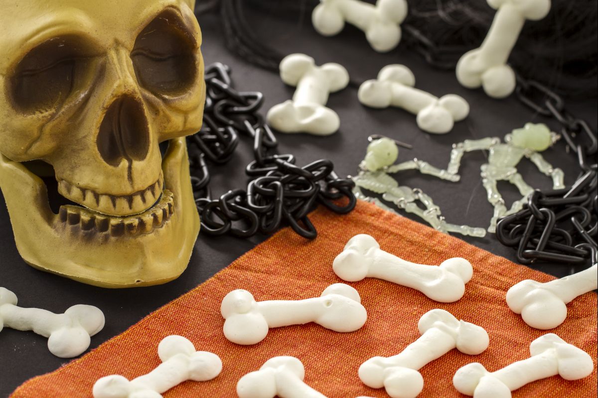 Os en meringue pour Halloween