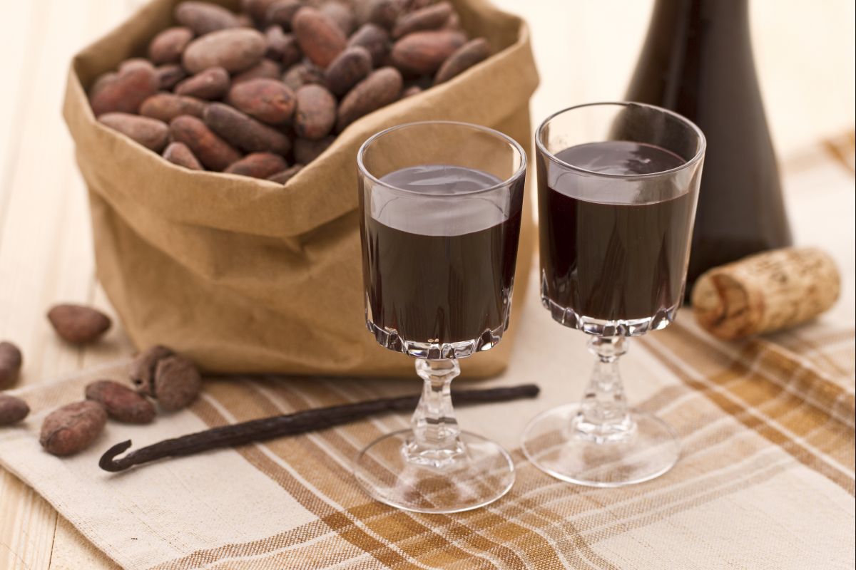 Crème de cacao et vanille