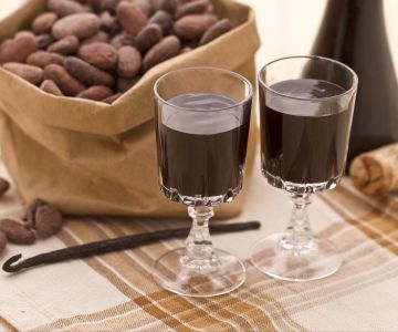 Crème de cacao et vanille