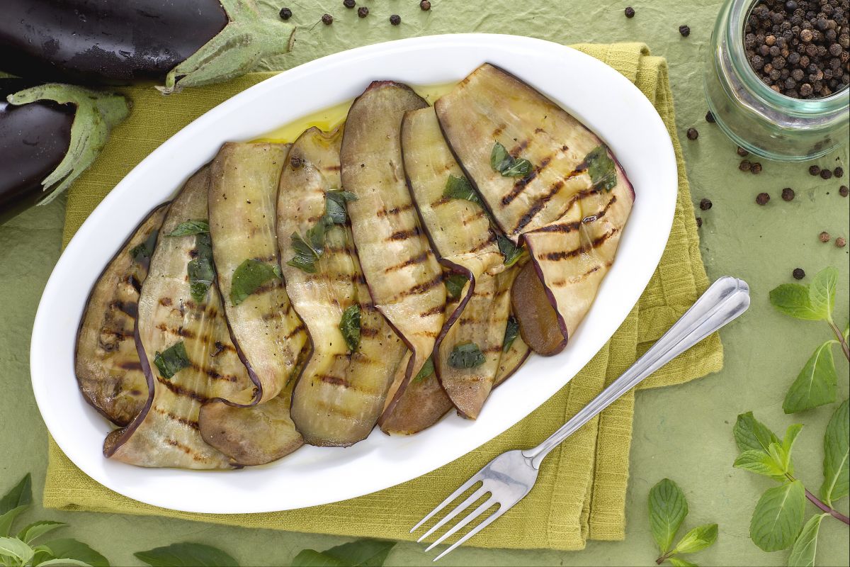 Carpaccio d'aubergines
