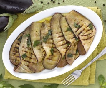 Carpaccio d'aubergines