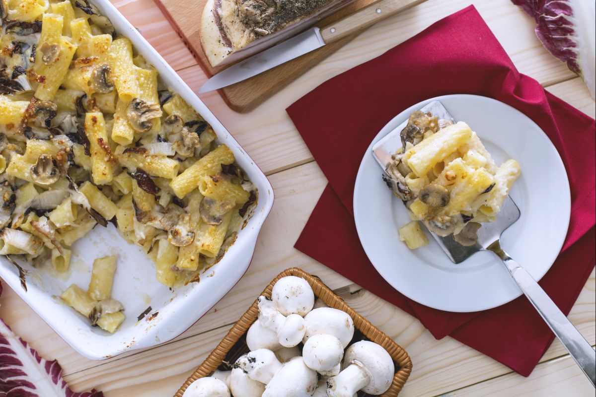 Tortiglioni gratinés