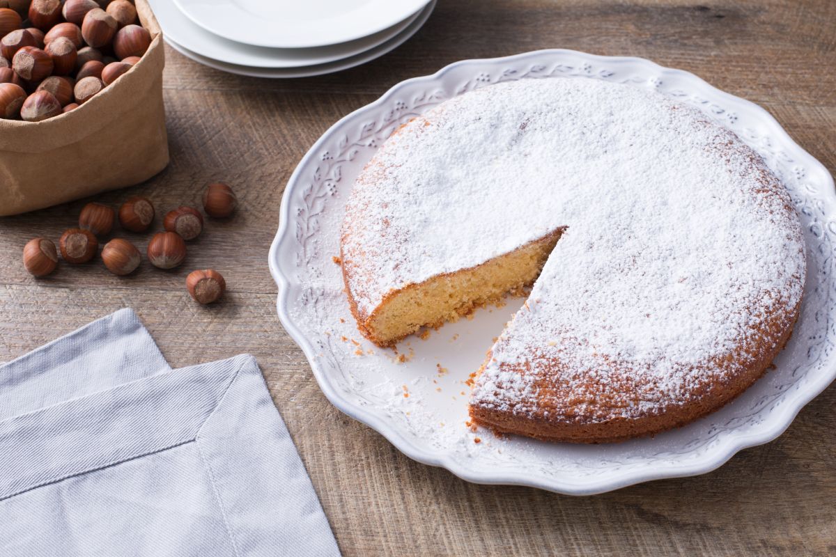 Gâteau aux noisettes
