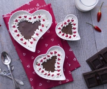 Mousse au chocolat et piment
