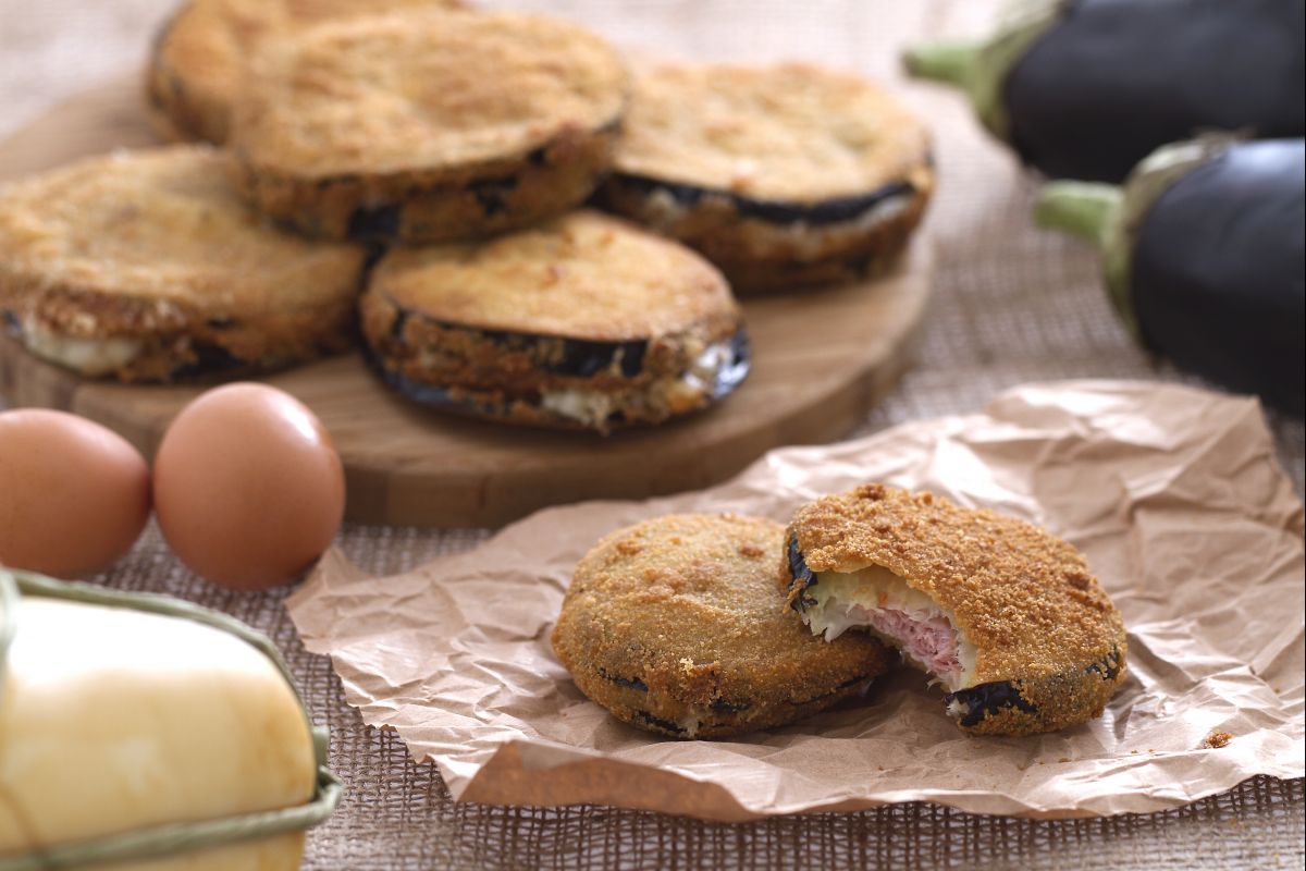 Cordon bleu d'aubergines