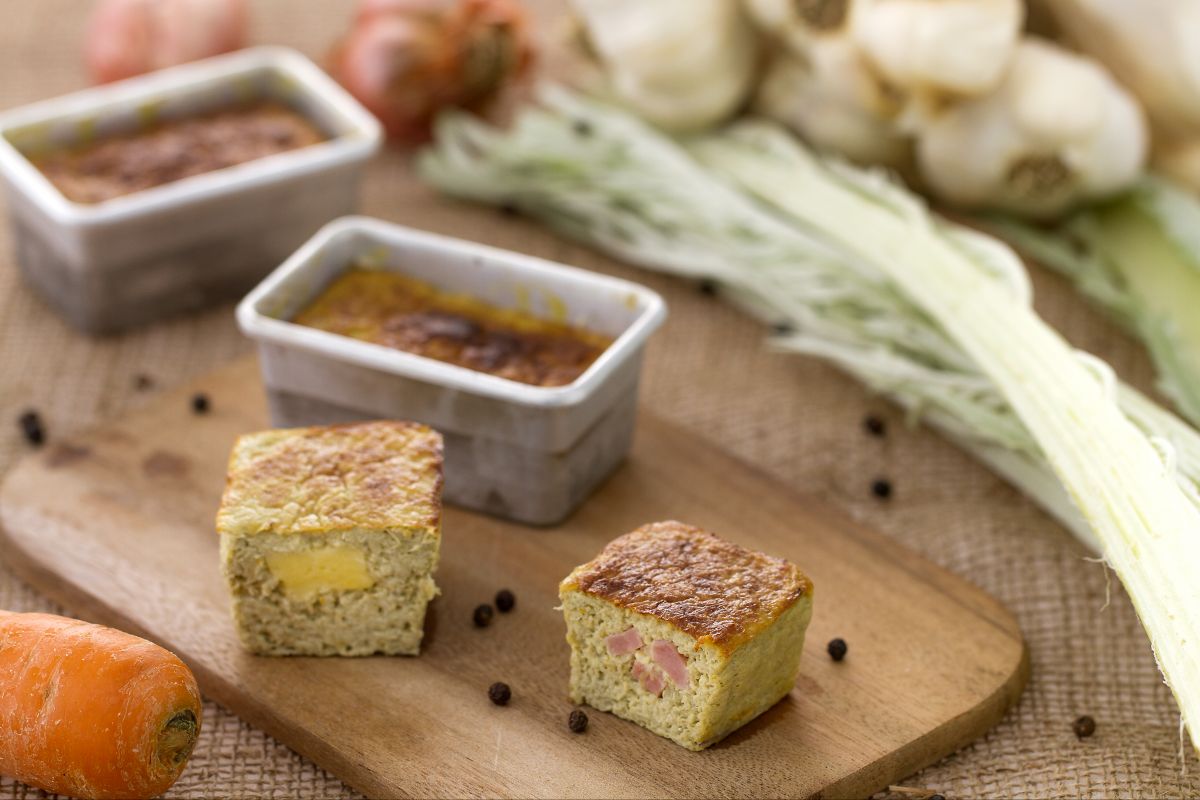 Petits flans de cardons