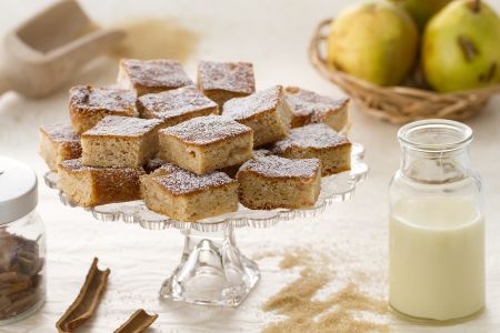 Blondies aux poires