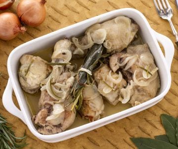 Poulet en fricassée