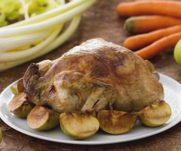 Poulet farci de Thanksgiving