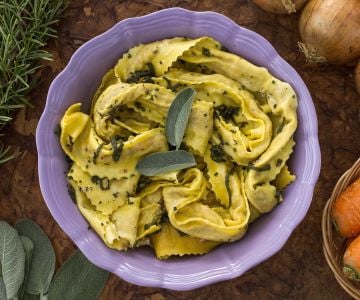 Tagliatelles farcies au cotechino