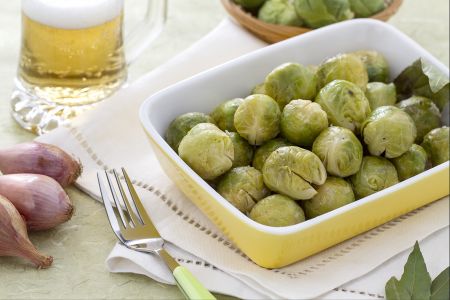 Choux de Bruxelles braisés à la bière