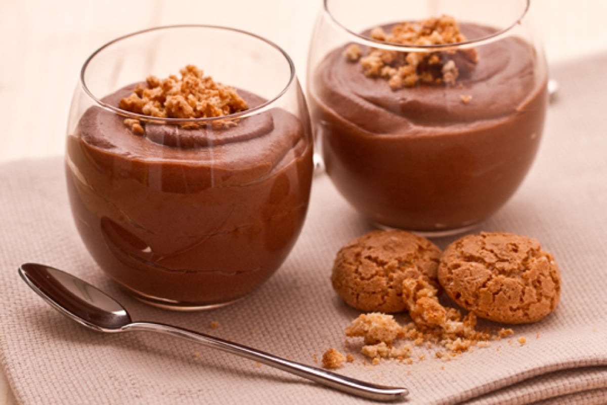Coupes d'amaretti, châtaignes et mascarpone