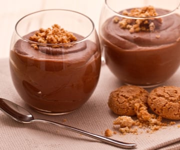 Coupes d'amaretti, châtaignes et mascarpone