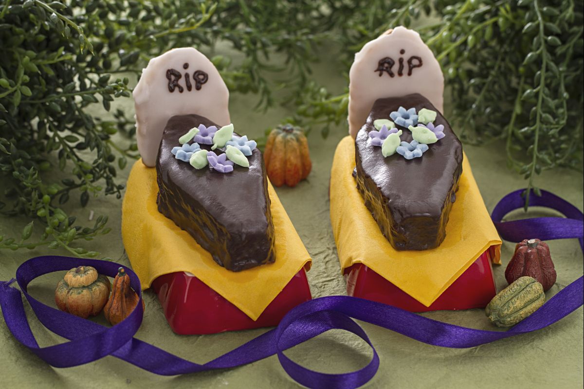 Douces cercueils d'Halloween