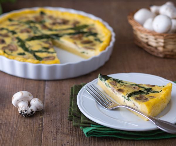 Quiche de polenta