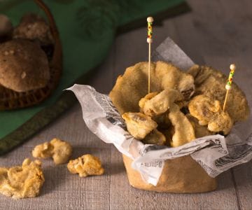 Champignons frits